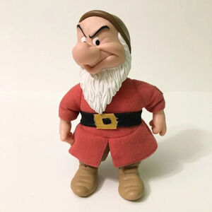 Vtg Disney Snow  White and the Seven Dwarfs Grumpy Applause Doll Plush